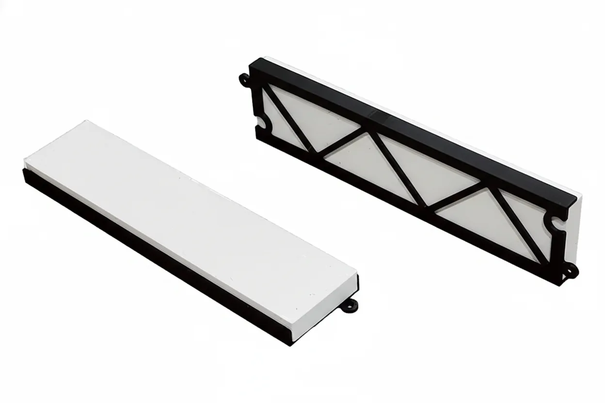 Base injetora de silicone reta